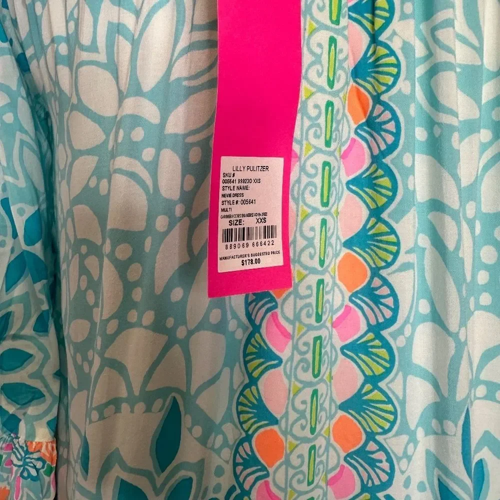 Lilly Pulitzer NWT‎ Nevie Caribbean Citrus Dress, NWT - Picture 4 of 4